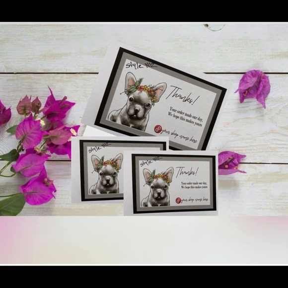 New Thank you cards, Posh seller shipping supplies - Picture 6 of 8